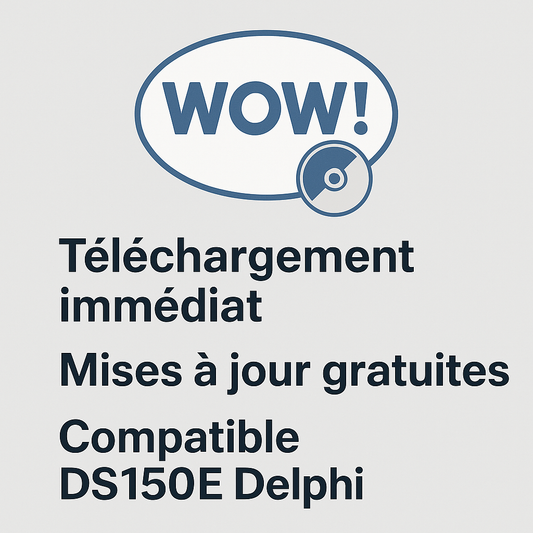 LOGICIEL_WOW LOGICIEL POUR DS150E DELPHI