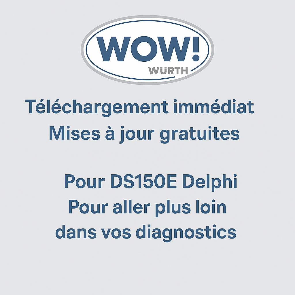 Wow l'ultimo modello 2022-04-06Logico wow wurth 2022 v5.00.8 R2 multilingue con generatore commovente gratuito per auto e camion, VD Delphis DS150E multiag TCS CDP